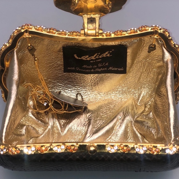 Jewel Embellished Edidi Clutch - Picture 3 of 4